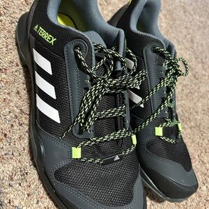 Adidas Terrex Men's Black and Gray Shoes - Worn Once!